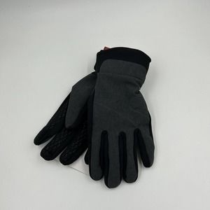 Free Country Gloves Mens L/XL Gray Softshell Touchscreen Compatible Snow Outdoor